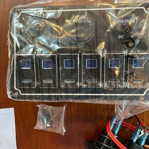 Marine Boat Switch Panel. Never used.